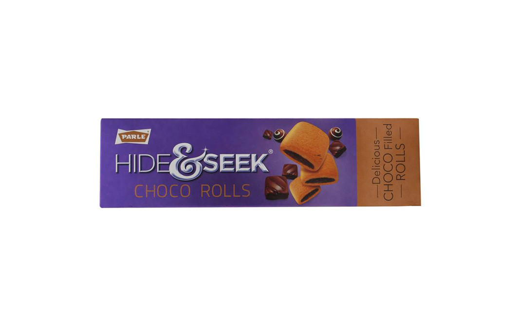 Parle Hide & Seek Delicious Choco Filled Rolls   Box  120 grams